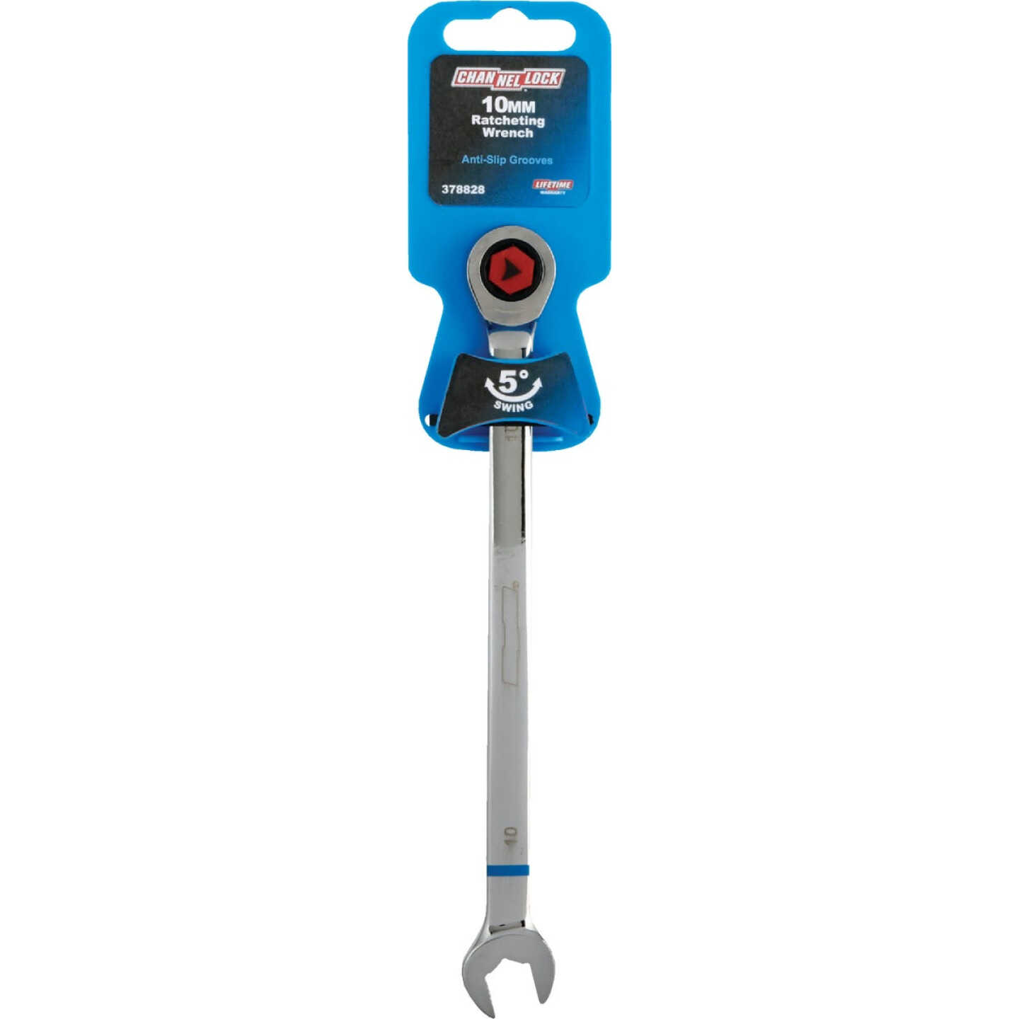 Channellock Metric 10 mm 12-Point Ratcheting Combination Wrench Image 2