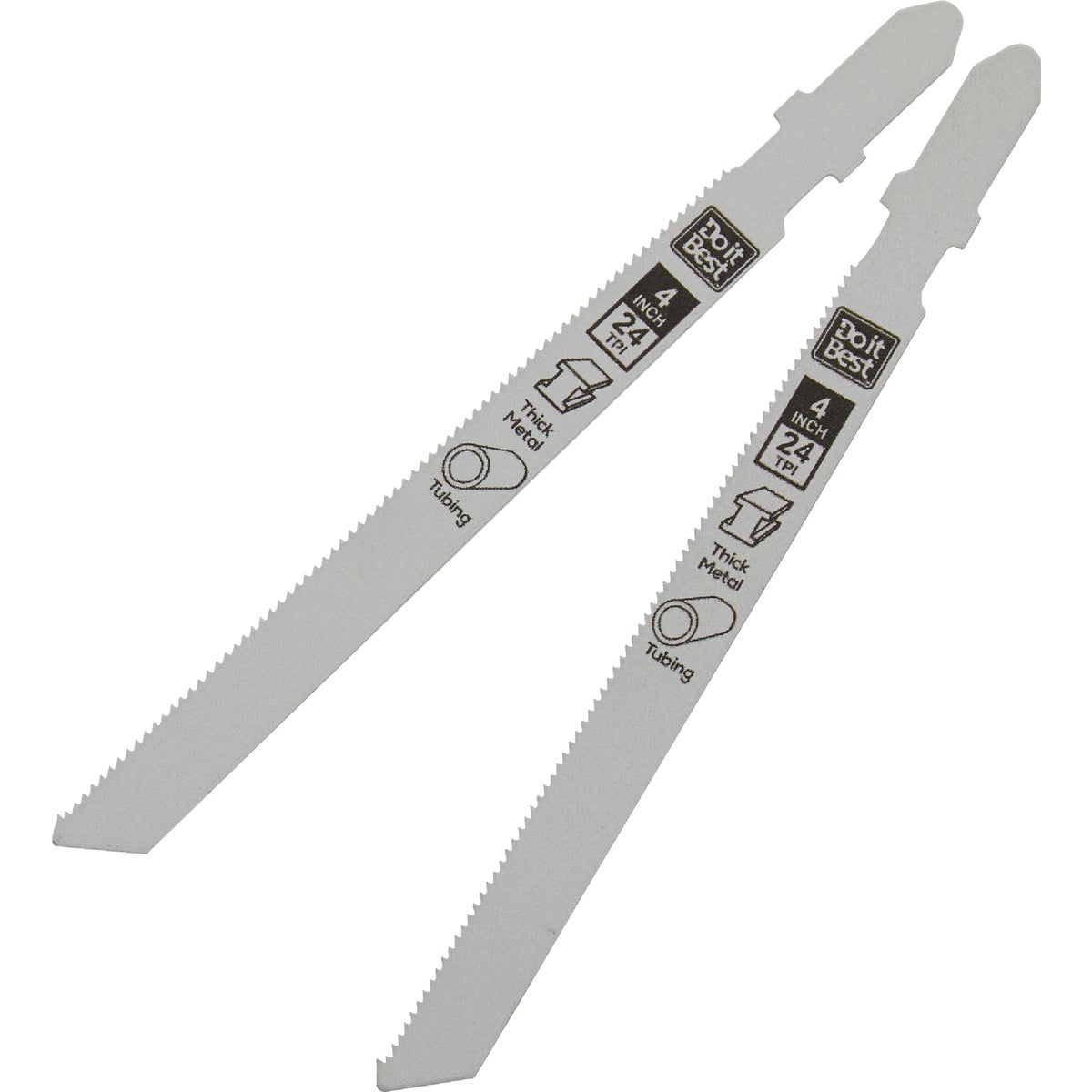 Do it Best 4 In. x 24 TPI T-Shank Jig Saw Blade for Thick Metal (2-Pack) Image 2