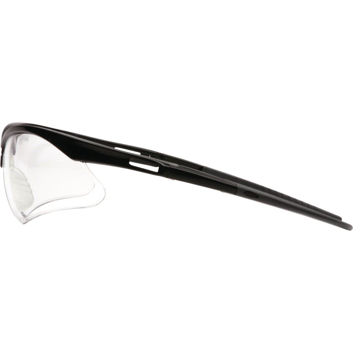 Pyramex PMXTREME Black Frame Safety Glasses with Clear Anti-Fog Lenses Image 4