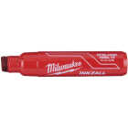 Milwaukee INKZALL Extra Large Chisel Tip Red Job Site Marker Image 2