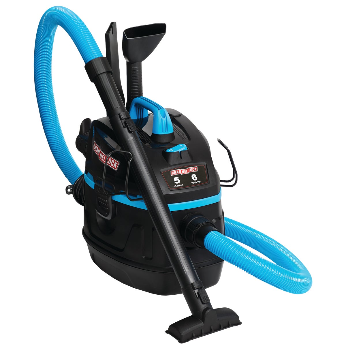 Channellock Pro 5 Gal. 6.0-Peak HP Wet/Dry Vacuum Image 8