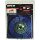 Dico Nyalox 4-1/2 In. Fine Blue Angle Grinder Wheel Brush Image 2