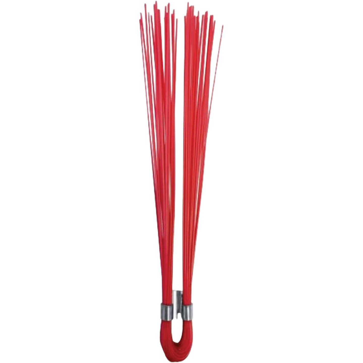 Site Pro Salamander 6 In. Dual-Crimp Stake Wisker Marker, Red Image 1