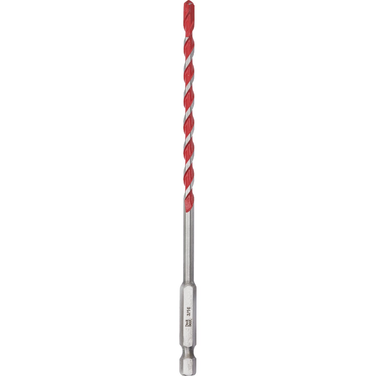 Do it Best 3/16 In. x 6 In. Impact Ready Carbide Masonry Drill Bit Image 2