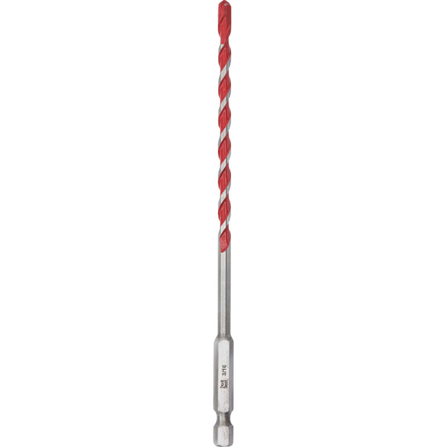 Do it Best 3/16 In. x 6 In. Impact Ready Carbide Masonry Drill Bit Image 2