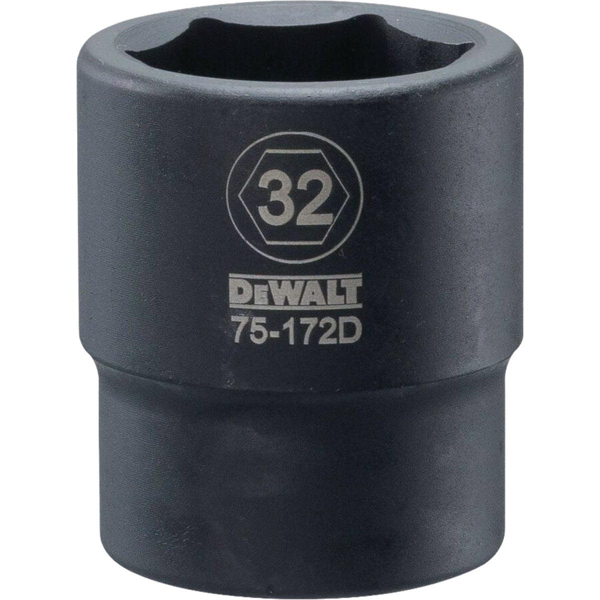 DEWALT 3/4 In. Drive 32mm 6-Point Deep Metric Impact Socket Image 1