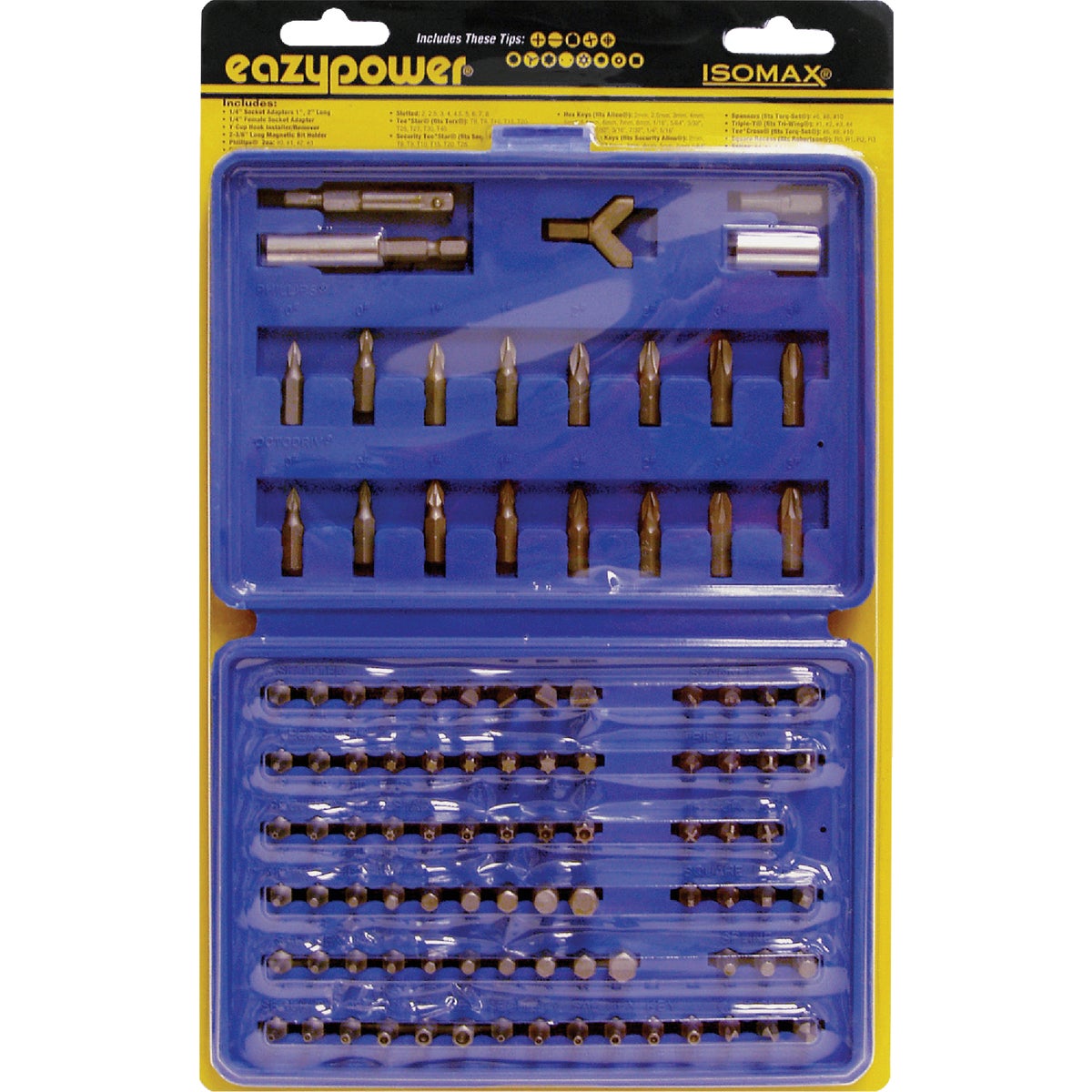 Eazypower Corporation Screwdriver Bit Set (100-Piece)