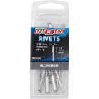 Channellock 3/16 In. Dia. x 1/2 In. Grip Aluminum POP Rivet (12-Pack) Image 1