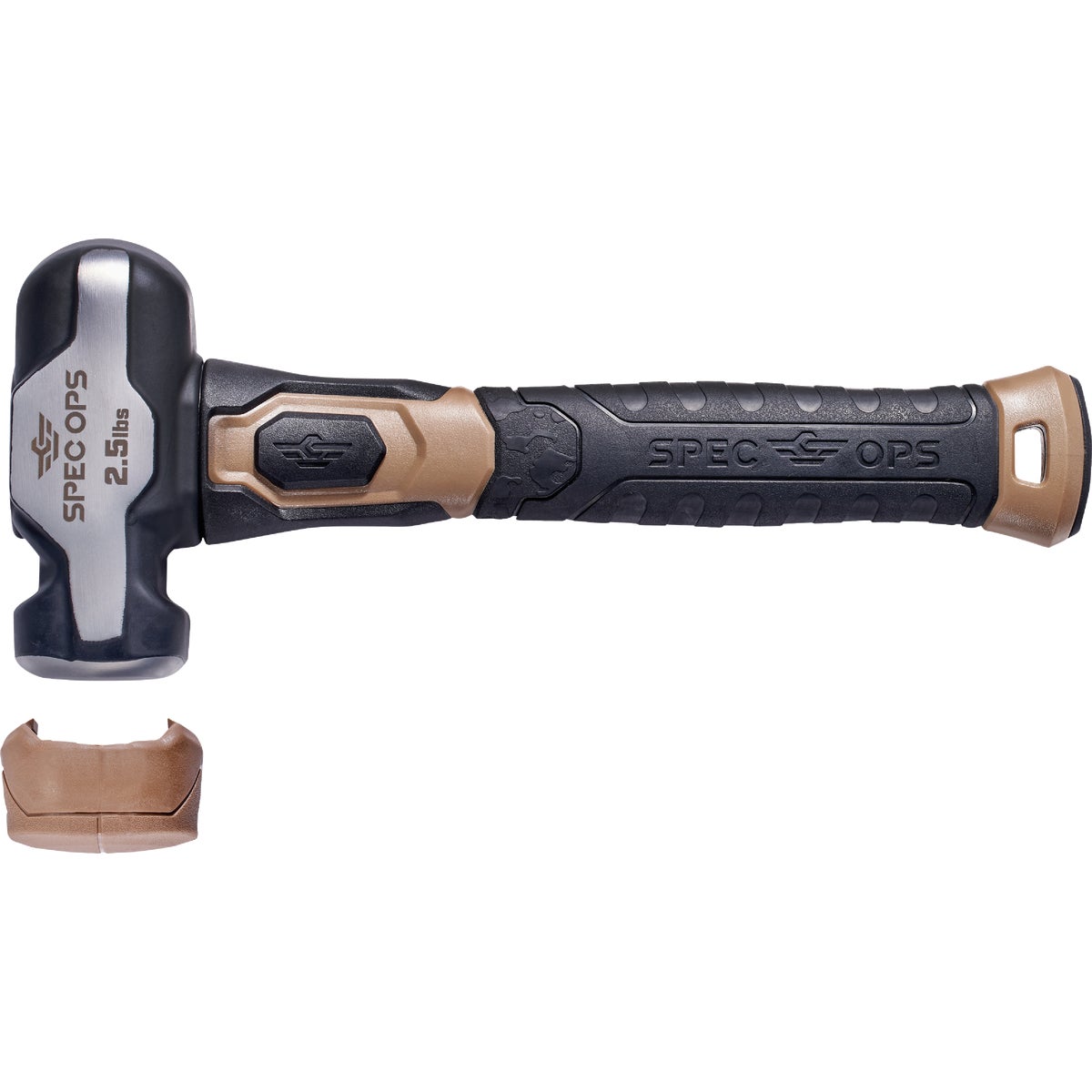 Spec Ops Tools 2.5 Lb. Engineering Sledgehammer with Soft Mallet Cap