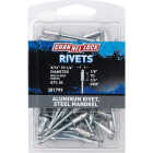 Channellock 3/16 In. to 1/4 In. Dia. x 0.063 In. to 0.250 In. Grip Aluminum Multigrip POP Rivet (50-Pack) Image 1