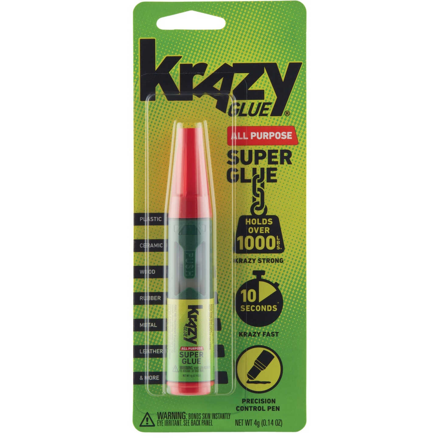 Krazy Glue 0.141 Oz. All-Purpose Pen with Squeeze Applicator Image 1