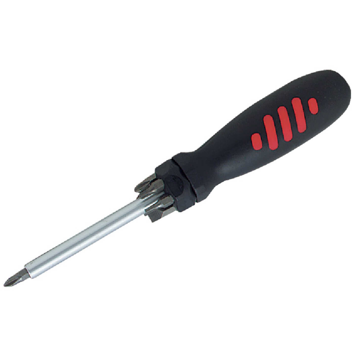 Best Way Tools 8-in-1 Multi-Bit Screwdriver with Telescoping Magnetic Pick Up Image 1