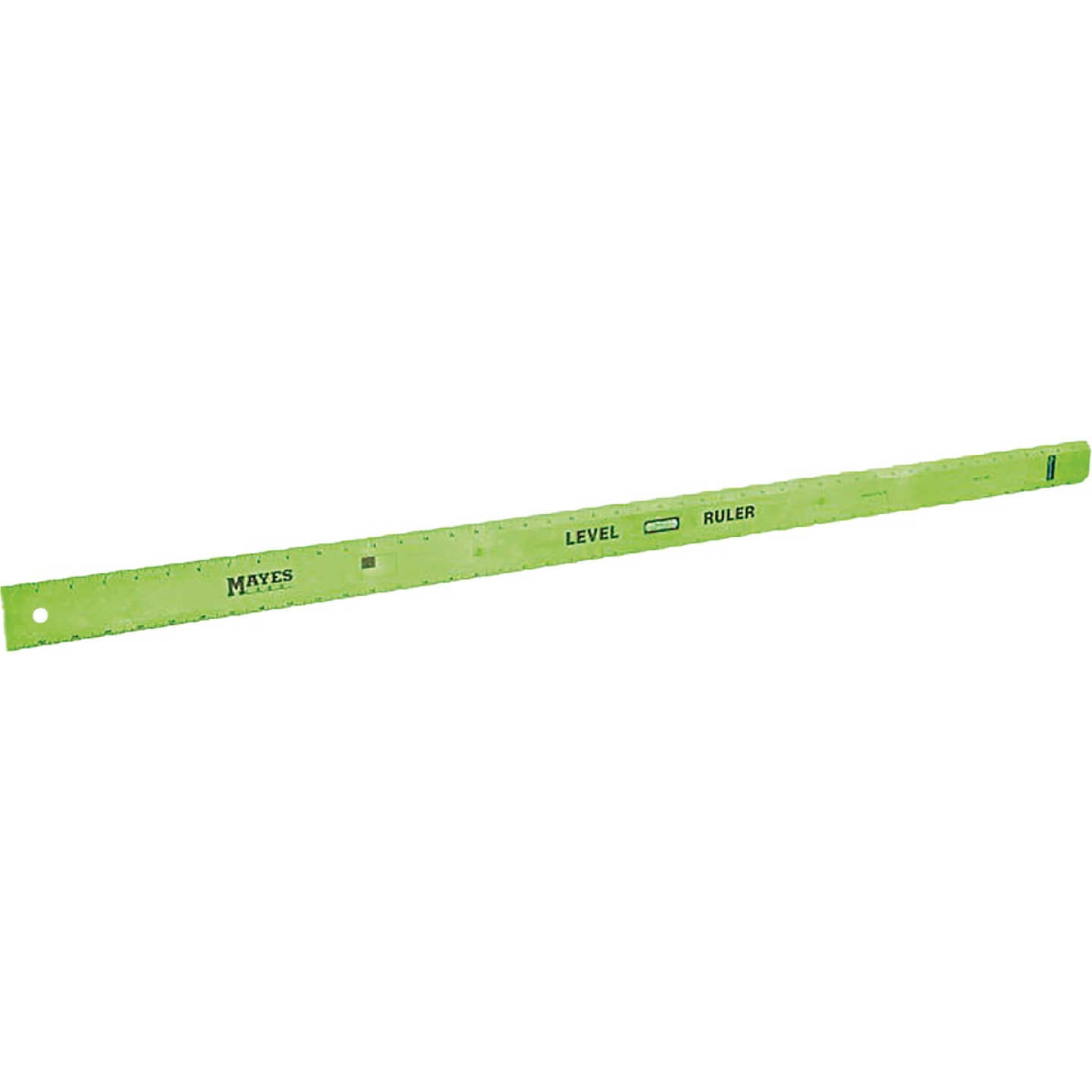 Mayes 48 In. Polystyrene Straight Edge Ruler with Level Image 1