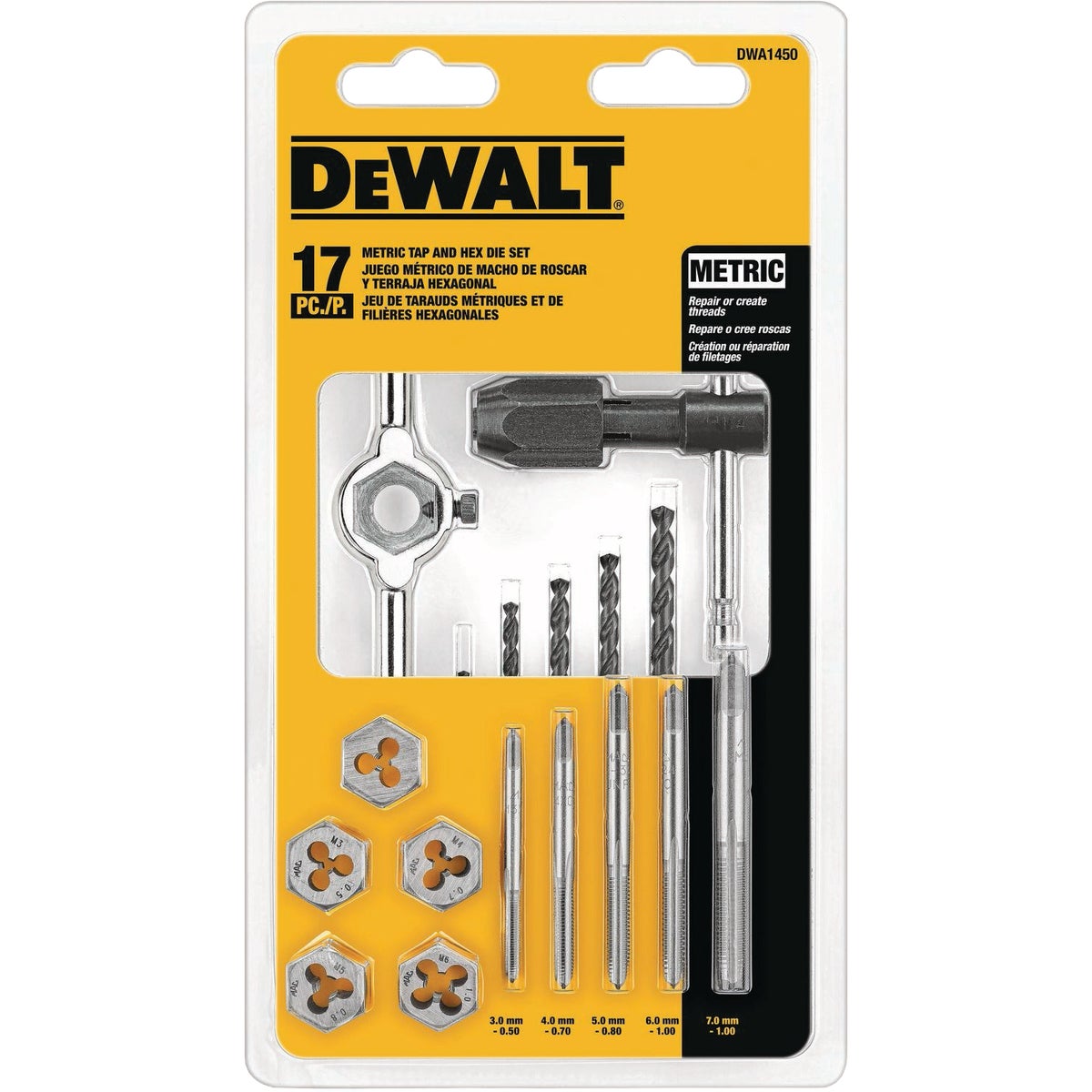 DeWalt Metric Tap & Die Set (17-Piece) Image 2