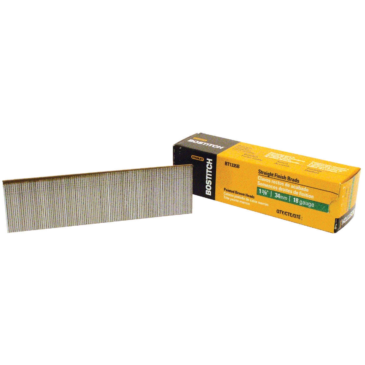 Bostitch 18-Gauge Coated Brad Nail, 1-3/8 In. (3000 Ct.) Image 2