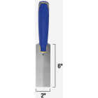 QEP 6 In. x 2 In. Flat Margin Trowel with Bucket Hook & Comfort Grip Image 2