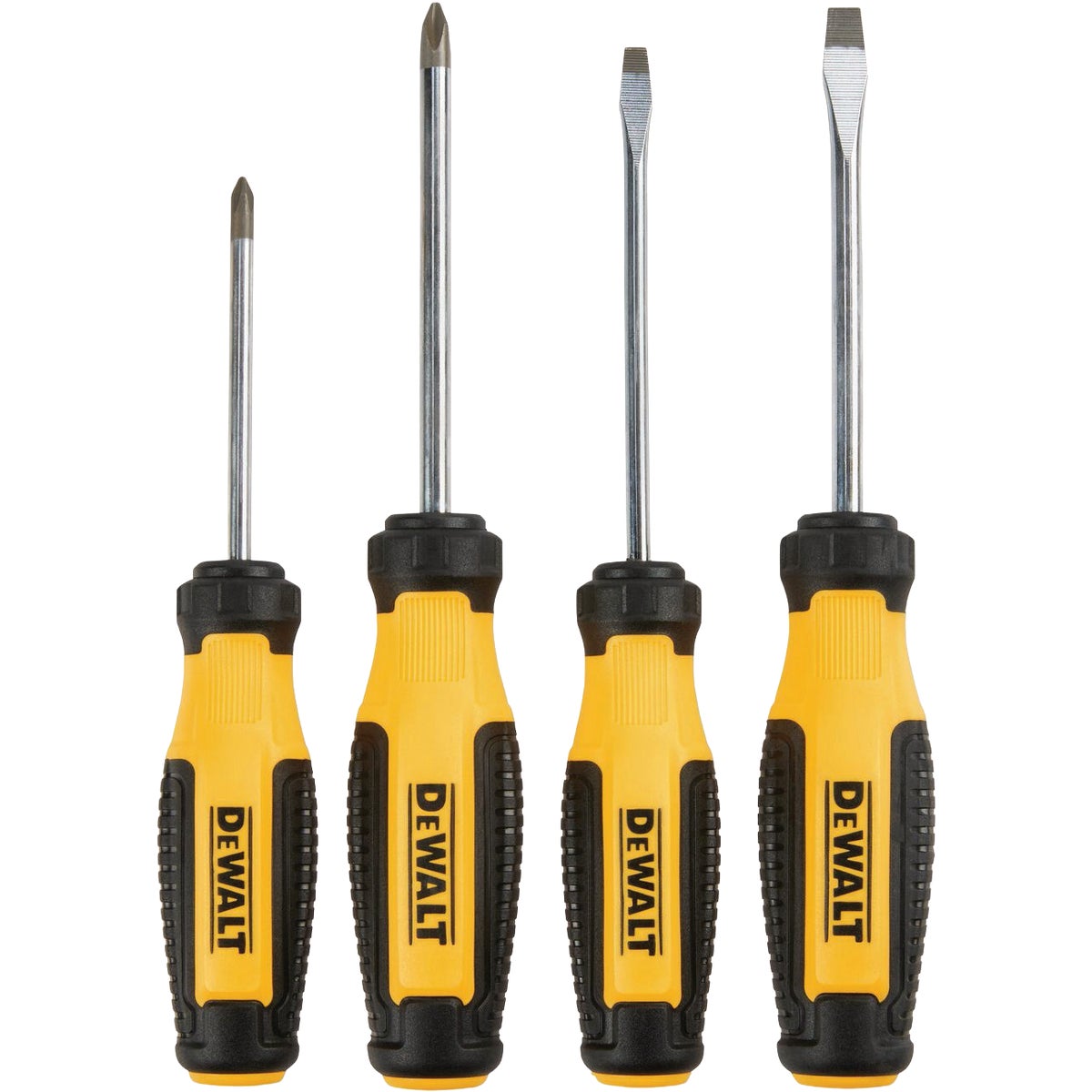 DeWalt Performance Grip Screwdriver Set (4-Piece)