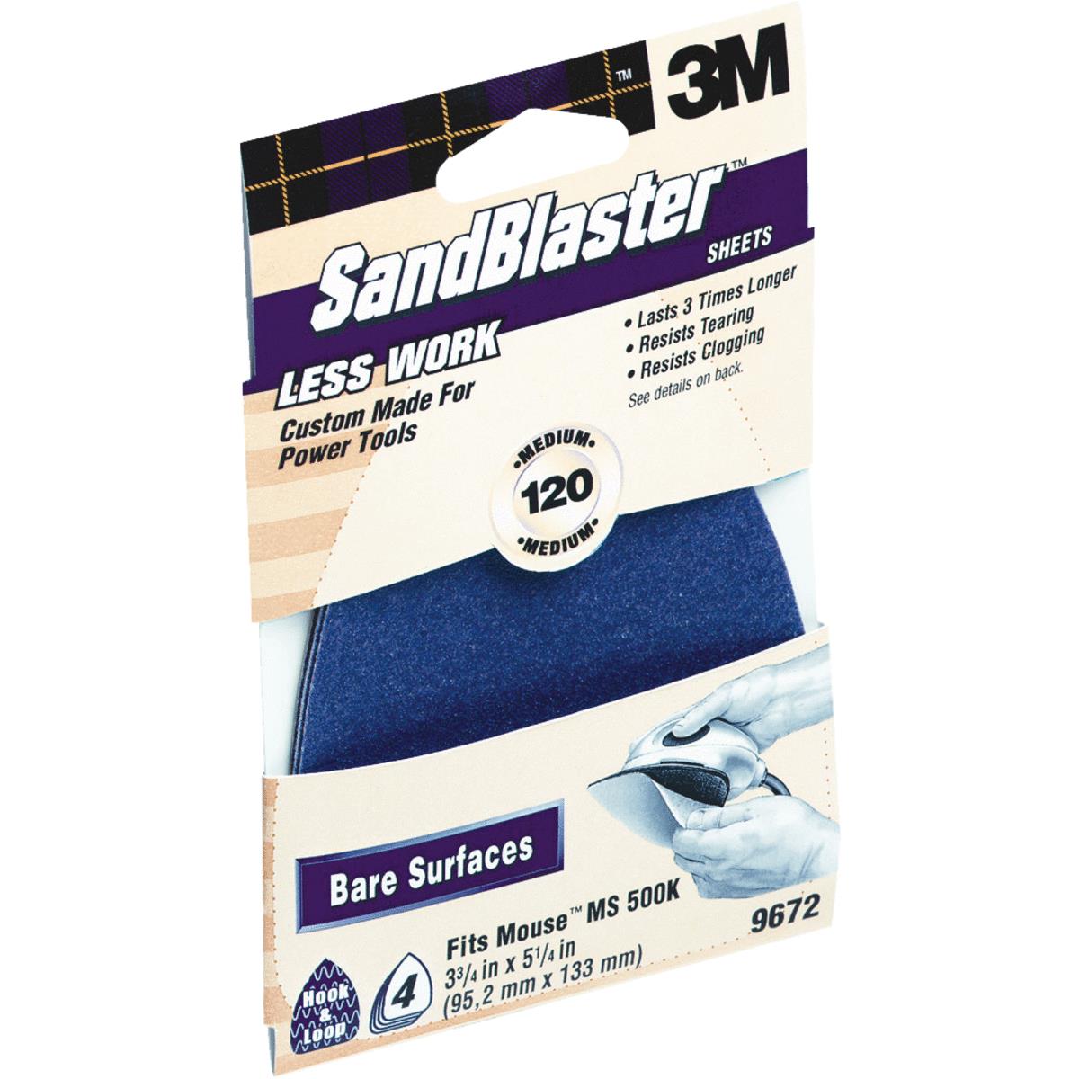 120G MOUSE SANDPAPER