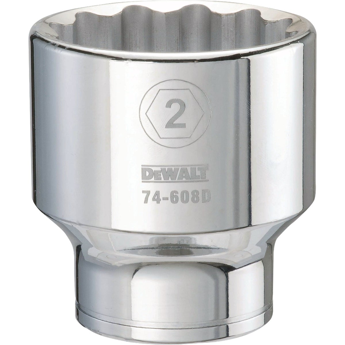 DEWALT 3/4 In. Drive 2 In. 12-Point Deep Standard Socket Image 1