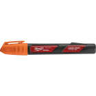 Milwaukee INKZALL Nib Point Orange Liquid Paint Job Site Marker Image 1