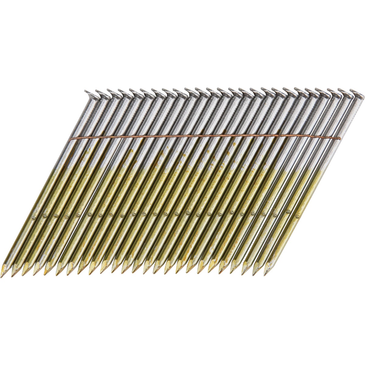 Pro-Fit 3-1/4 In. x 0.120 In. 28 Degree Wire Strip Smooth Shank Round Head Brite Framing Stick Nails (2000 Ct.)