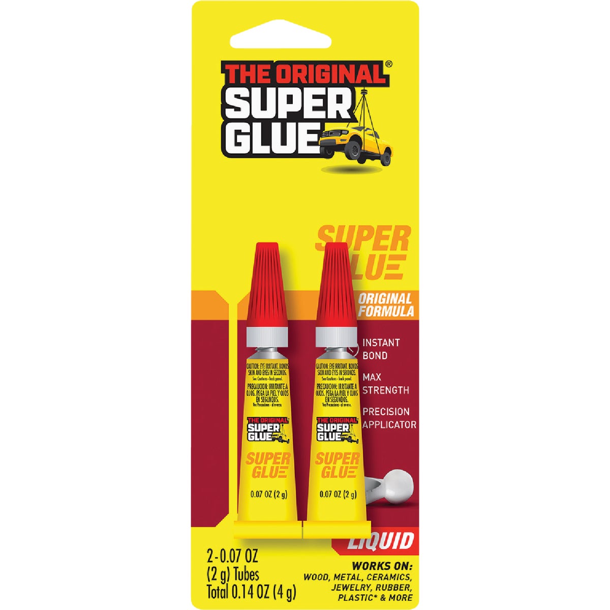 The Original Super Glue 0.07 Oz. Gel (2-Pack)