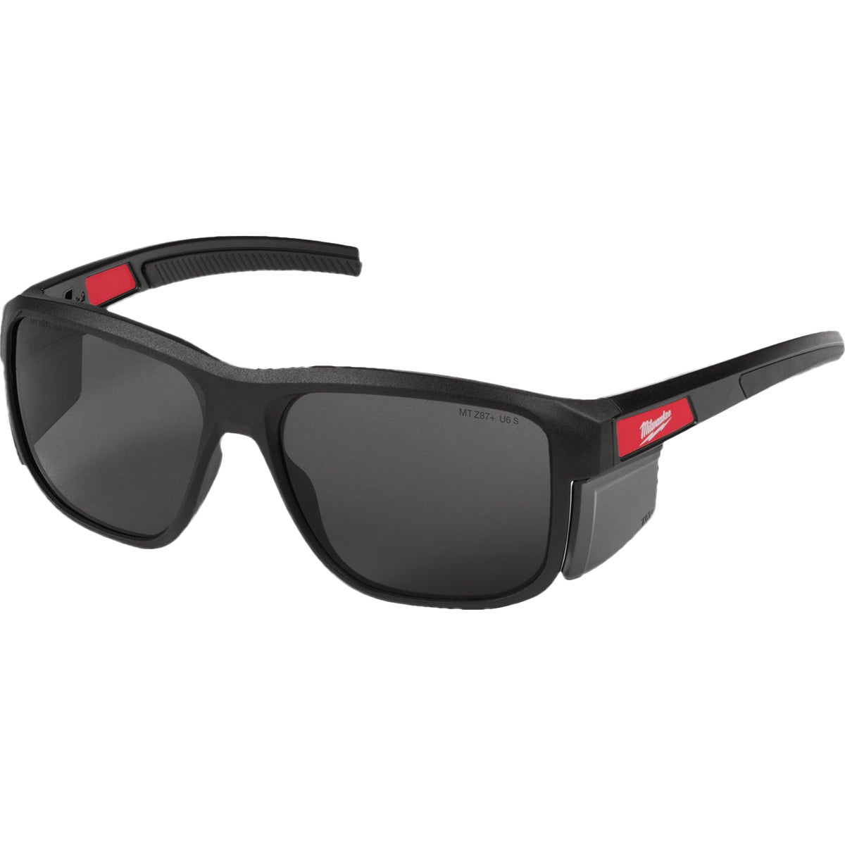 Milwaukee Full Frame Safety Glasses with Tinted Anti-Scratch Lenses & Removable Side Shields