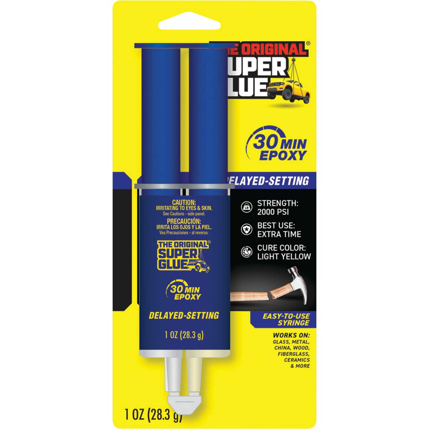 The Original Super Glue 1 Oz. Super Strength Epoxy Syringe Image 1