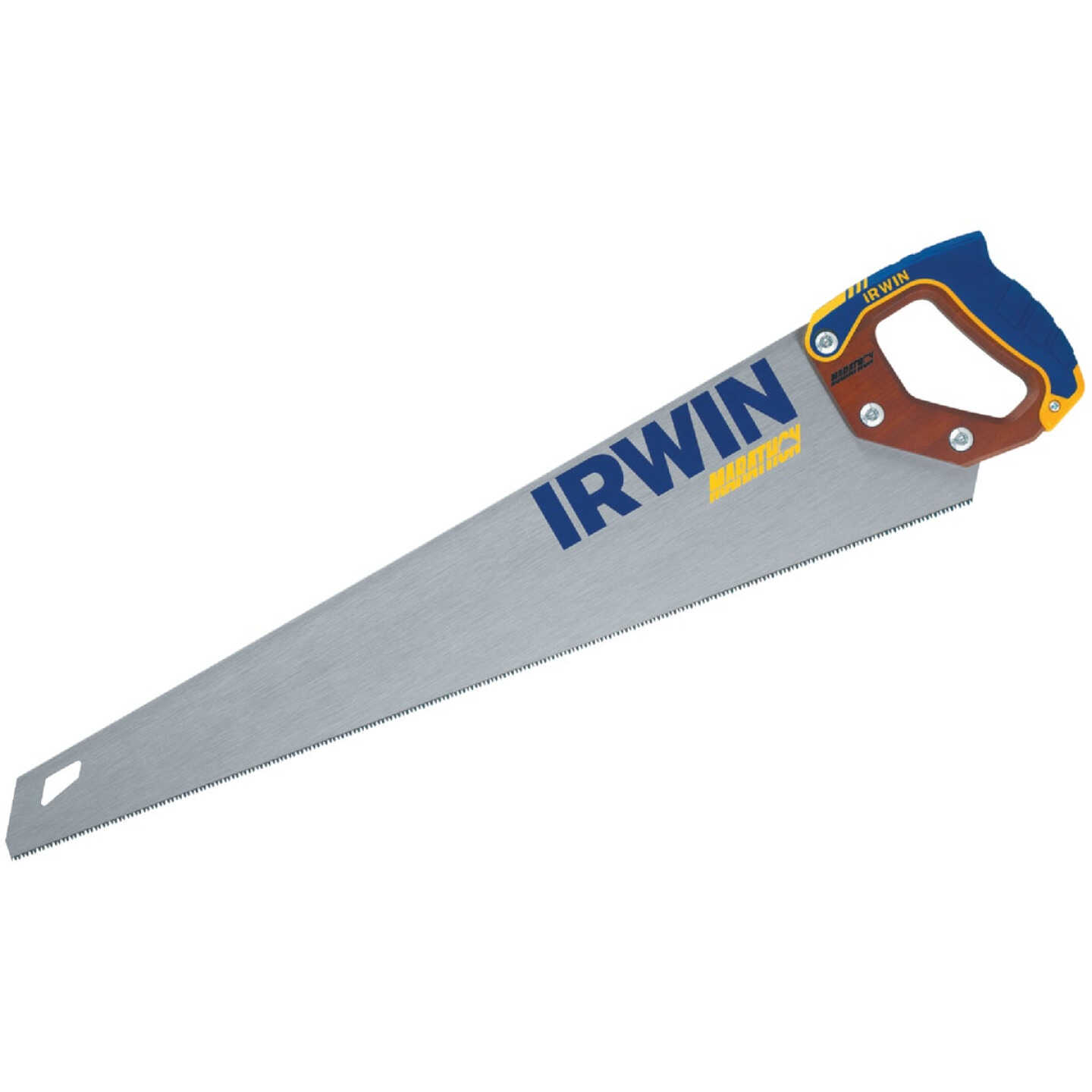 Irwin 24 In. L. Blade 12 PPI Wood, Rubberized Grip Handle Hand Saw Image 1