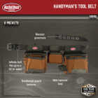 Bucket Boss 11-Pocket Handyman's Tool Belt Image 2