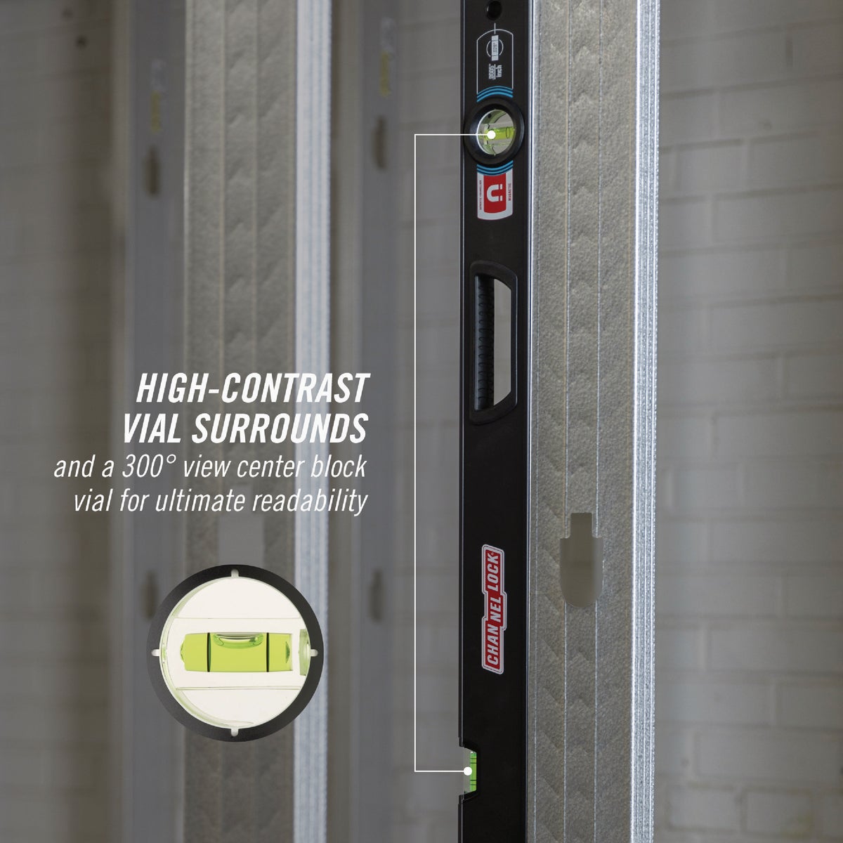 Channellock 78 In. Magnetic Box Beam Level Image 5