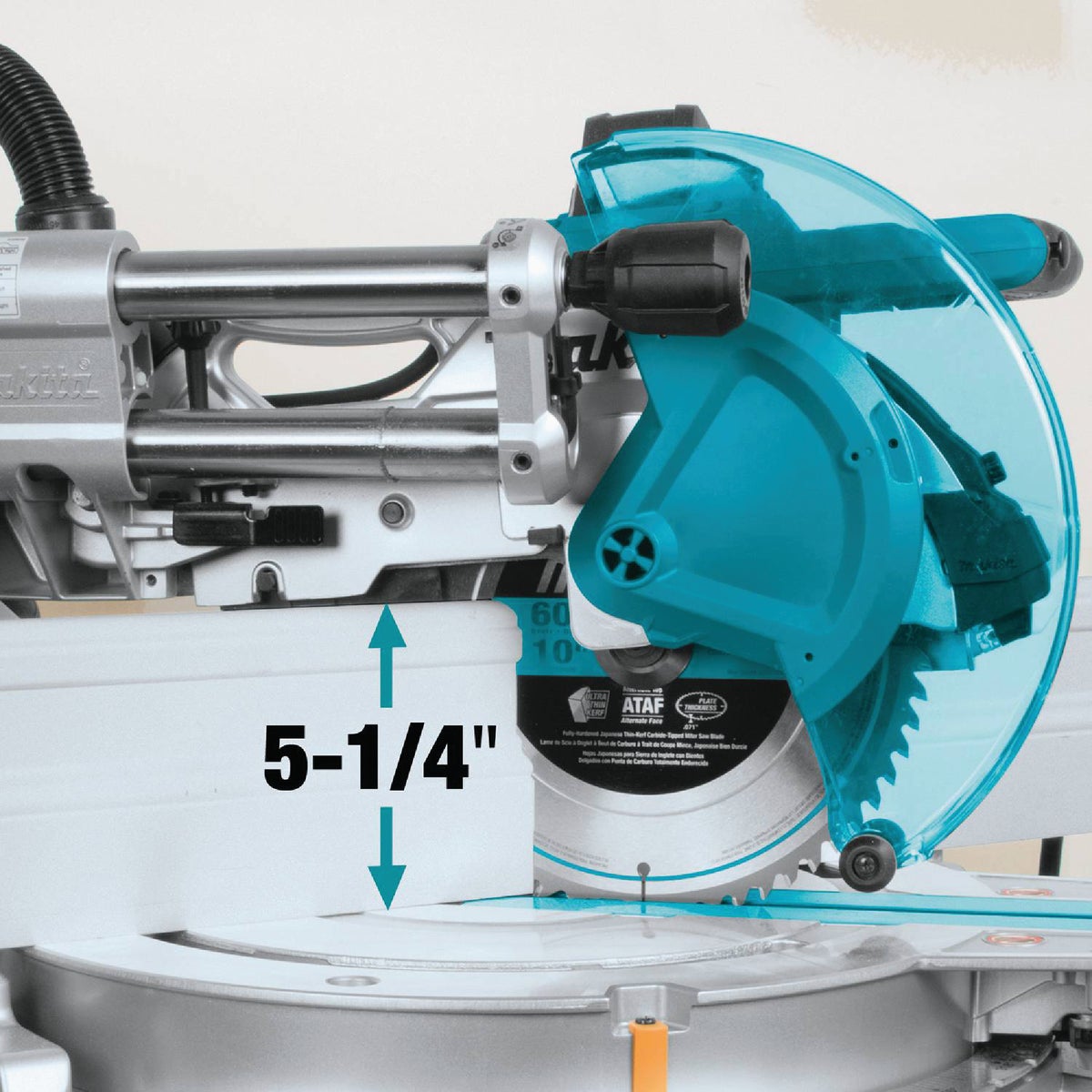 Makita 10 In. 15-Amp Dual-Bevel Sliding Compound Miter Saw with Laser Image 10