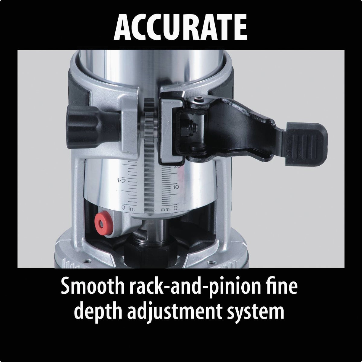 Makita 6.5-Amp 1.25 HP Variable Speed Compact Router Image 7