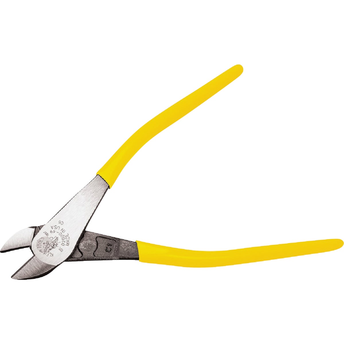 Klein 9 In. Angled Head Diagonal Cutting Pliers Image 4