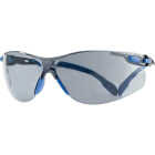 3M Black/Blue Frame Safety Glasses with Anti-Fog Scotchgard Protector Gray Lenses Image 2