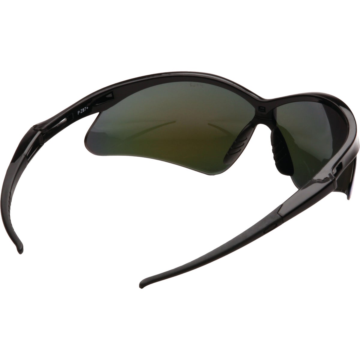 Pyramex PMXTREME Black Frame Safety Glasses with Ice Orange Mirror Lenses Image 3