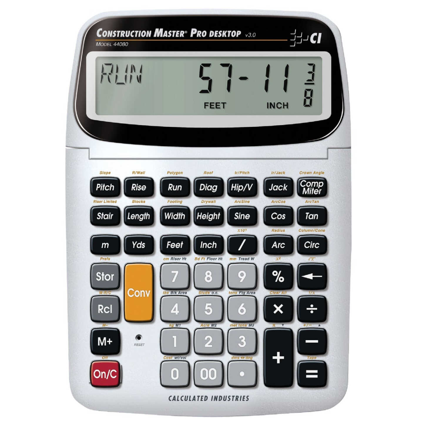 Calculated Industries Construction Master Pro Desktop Project Calculator Image 1
