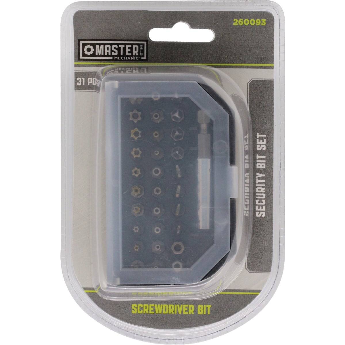 Master Mechanic Security Screwdriver Bit Set (31-Piece)