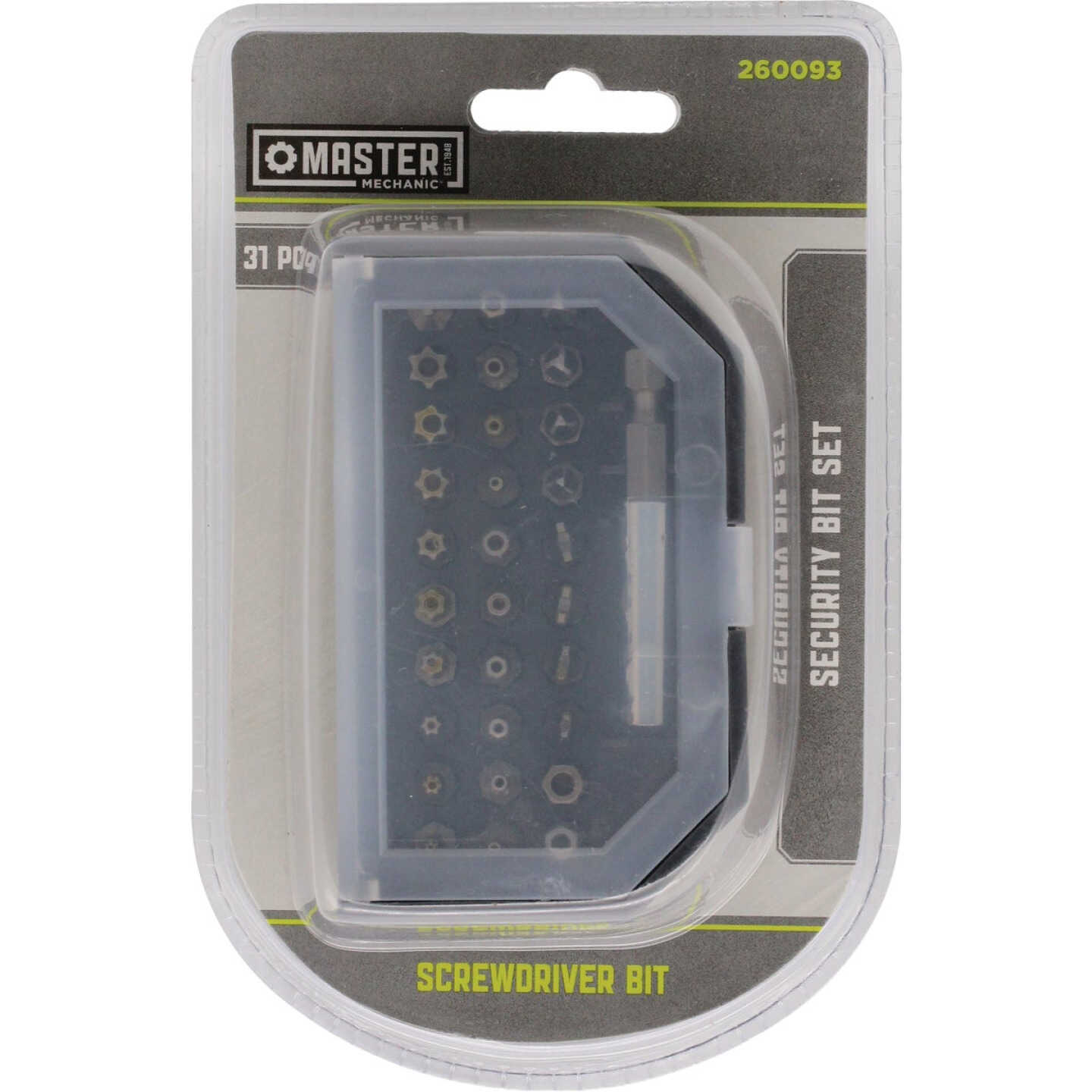 Master Mechanic Security Screwdriver Bit Set (31-Piece) Image 1