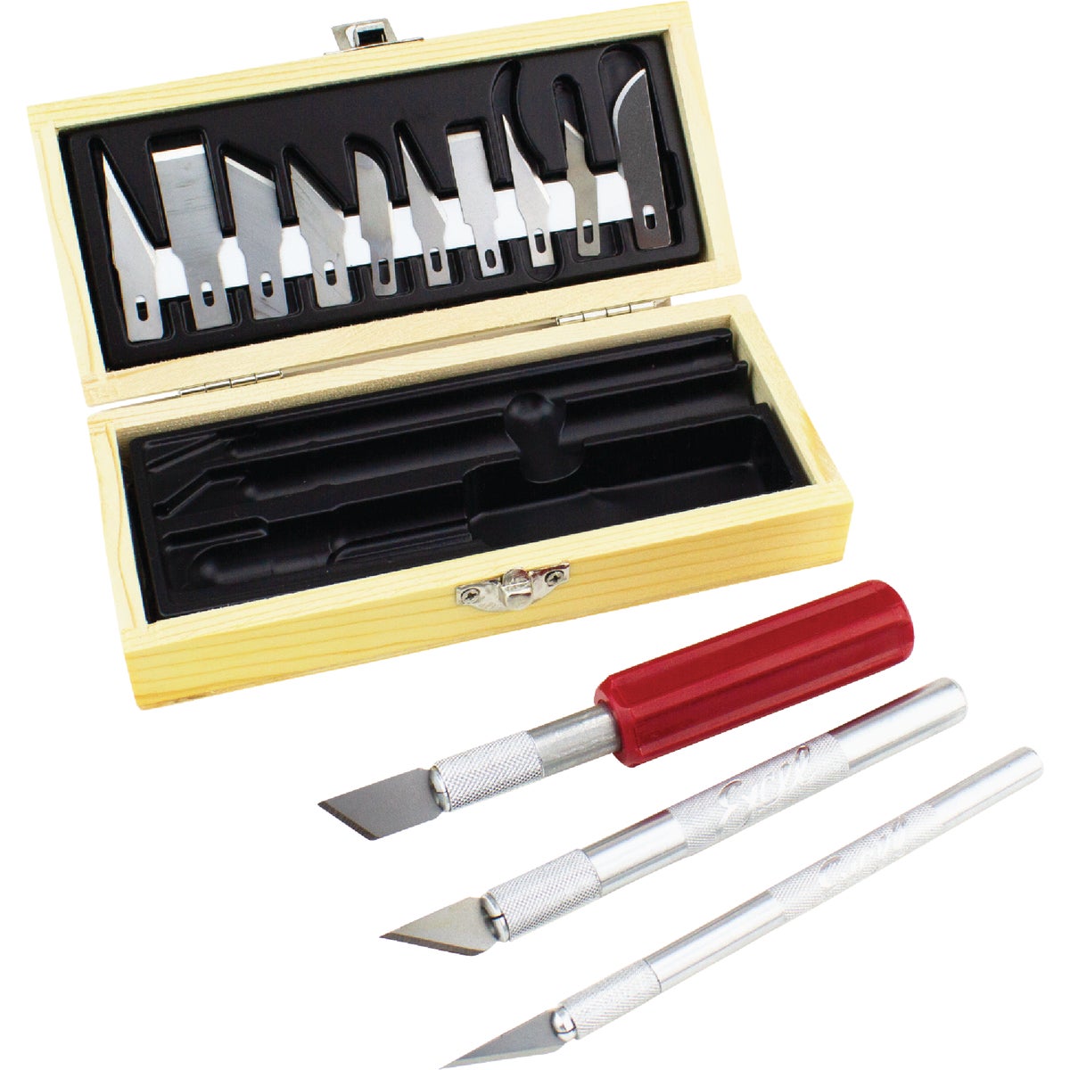 Excel Blades Hobby Knife Set - Boxed (16-Piece) Image 6
