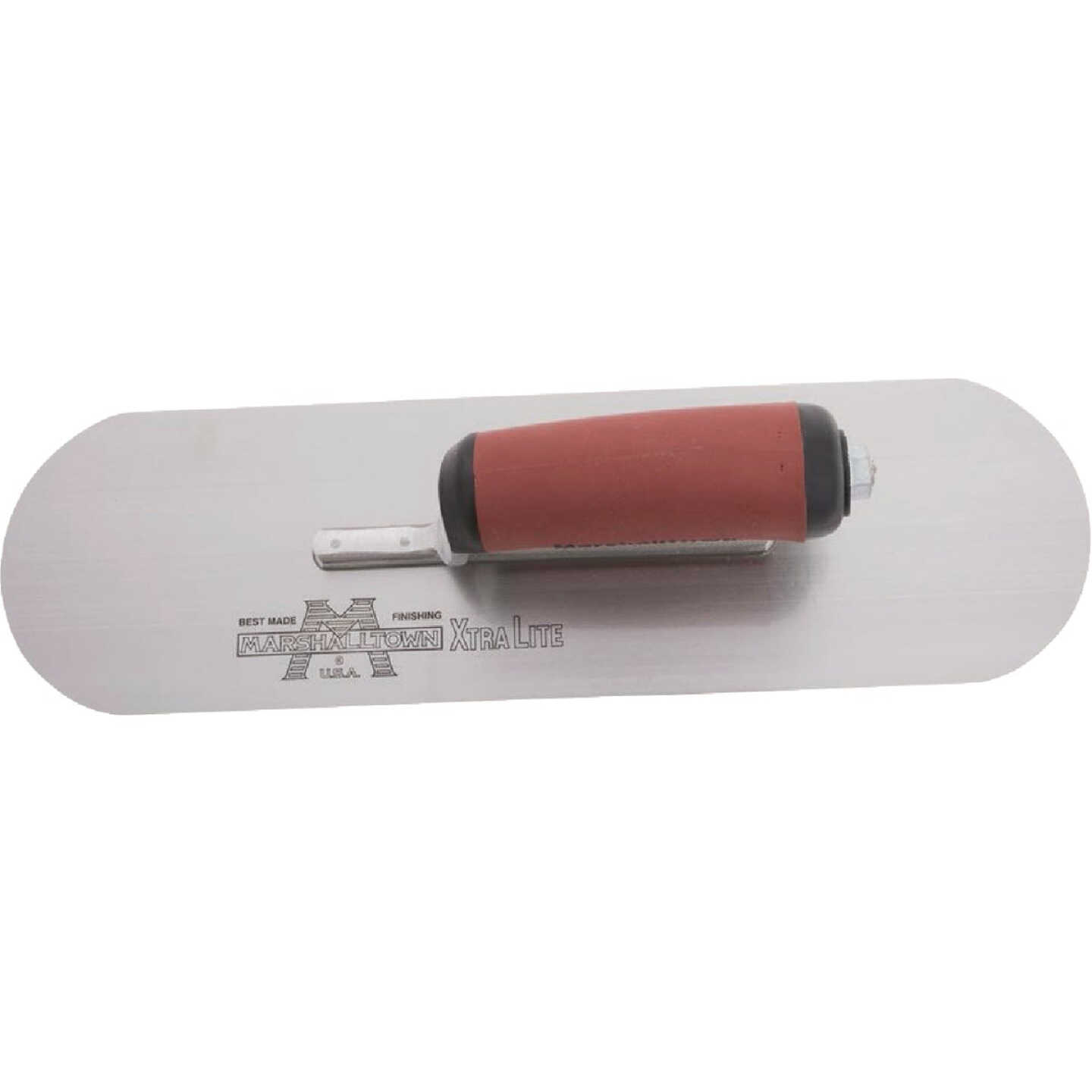 Marshalltown 4 In. x 14 In. Pool Trowel with Curved DuraSoft Handle Image 3
