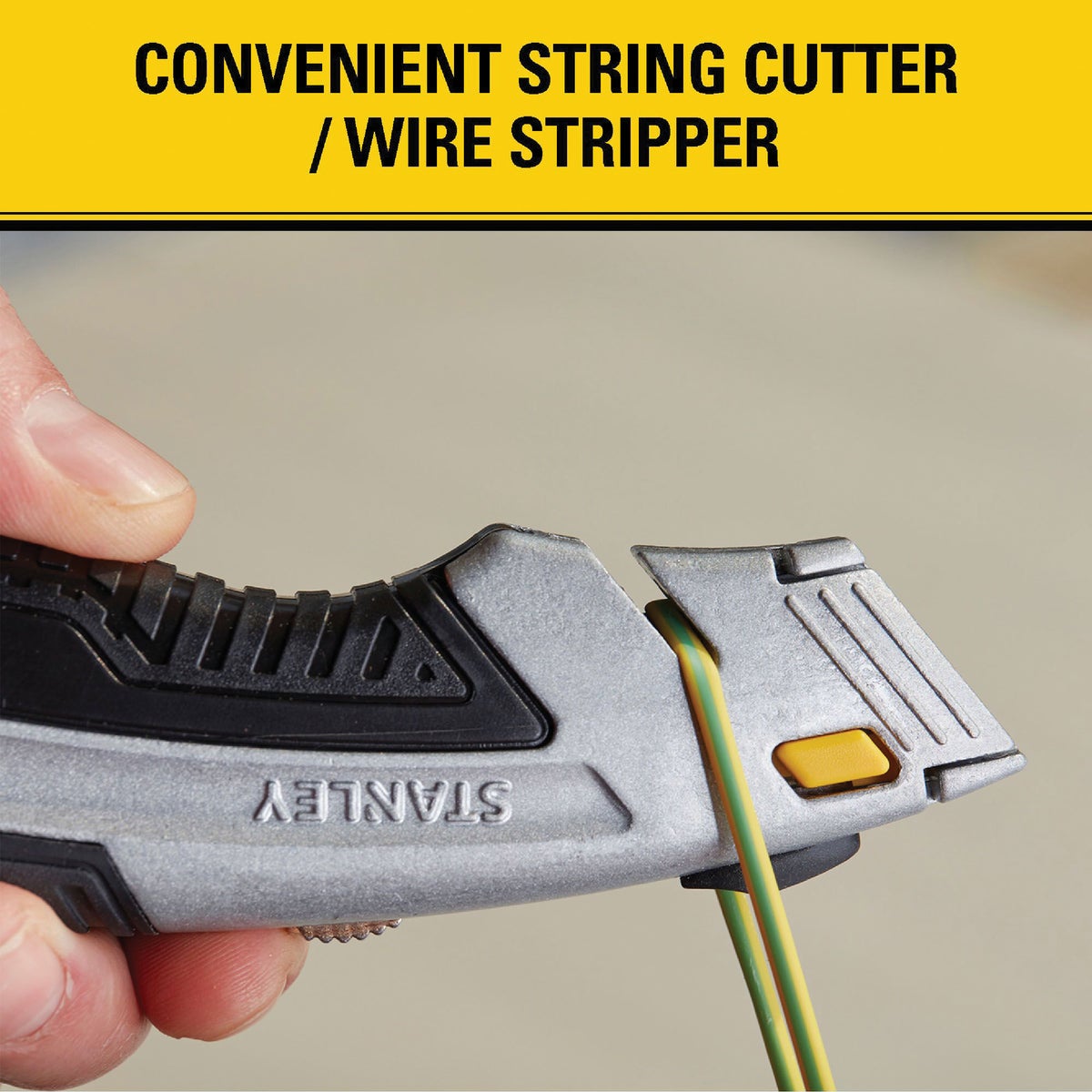 Stanley InstantChange Retractable Straight Utility Knife Image 8