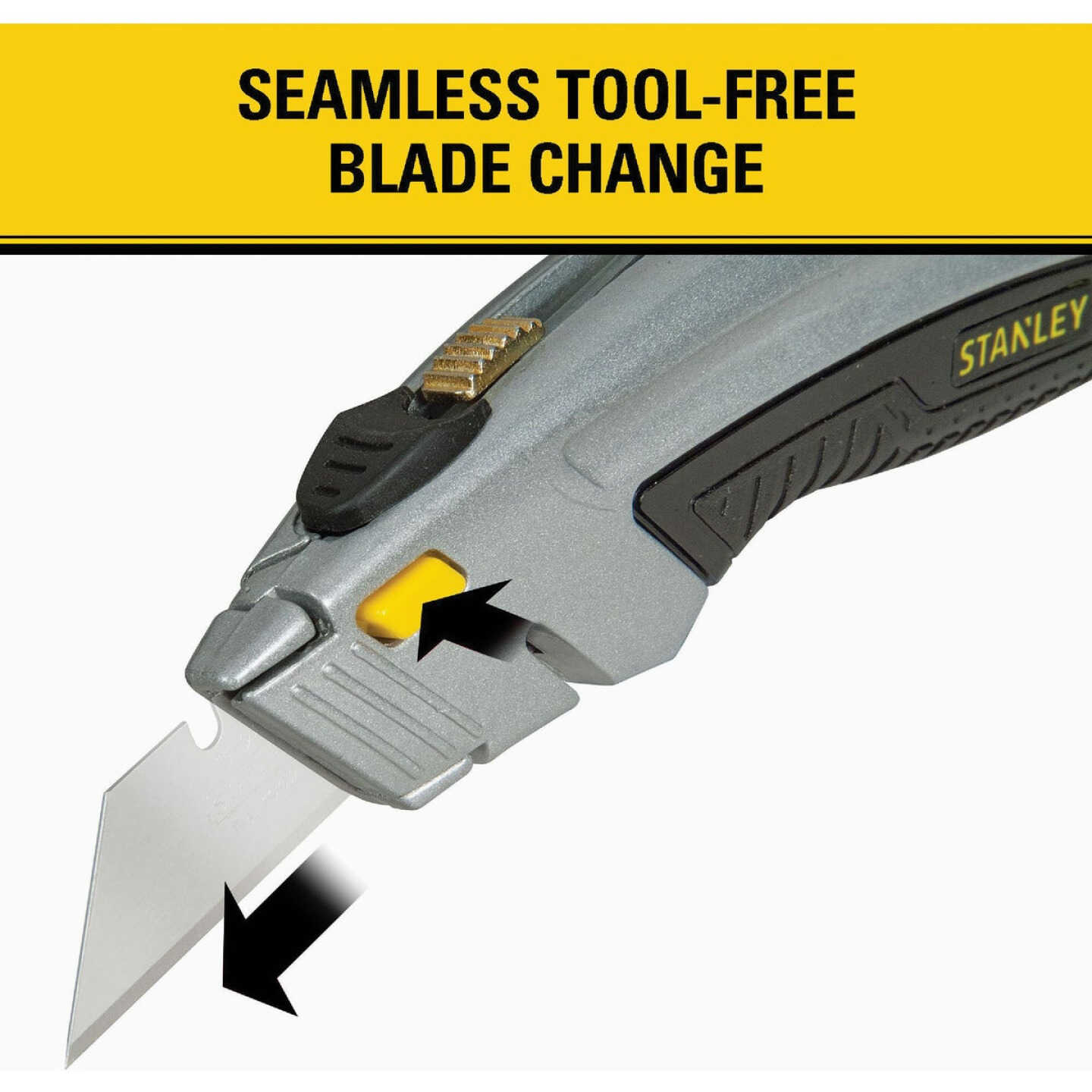 Stanley InstantChange Retractable Straight Utility Knife Image 6