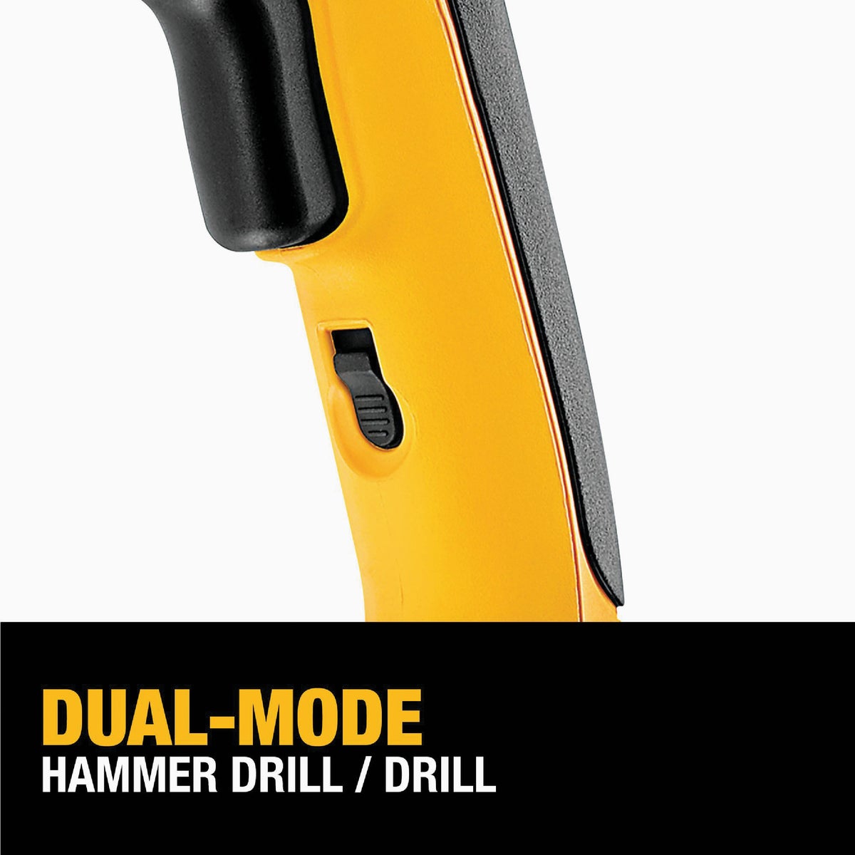 DEWALT 1/2 In. Keyed 8.5-Amp VSR Single-Speed Electric Hammer Drill Image 5