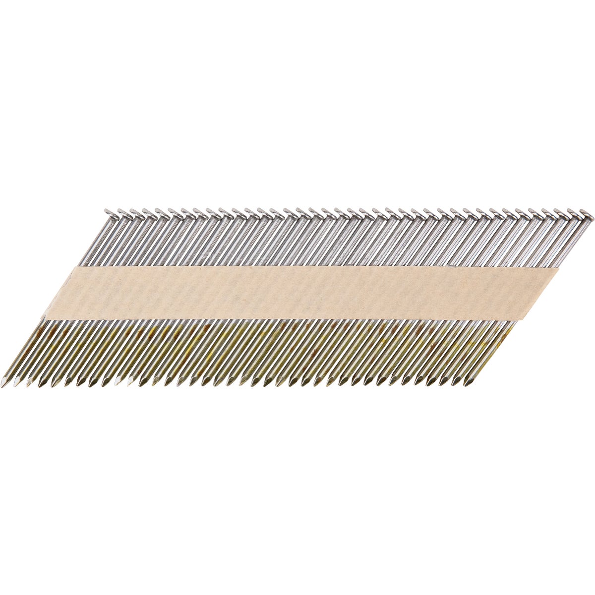Pro-Fit 3 In. x 0.131 In. 30 Degree Paper Tape Smooth Shank Round Head Brite Framing Stick Nails (2500 Ct.)