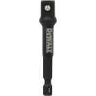 Dewalt Elite Series 3/8 In. Square x 1/4 In. Hex Impact Socket Adapter Image 1