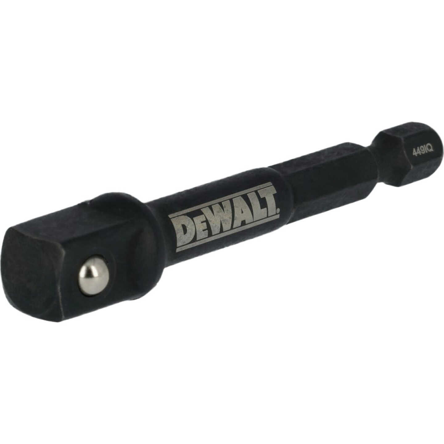 Dewalt Elite Series 3/8 In. Square x 1/4 In. Hex Impact Socket Adapter Image 4