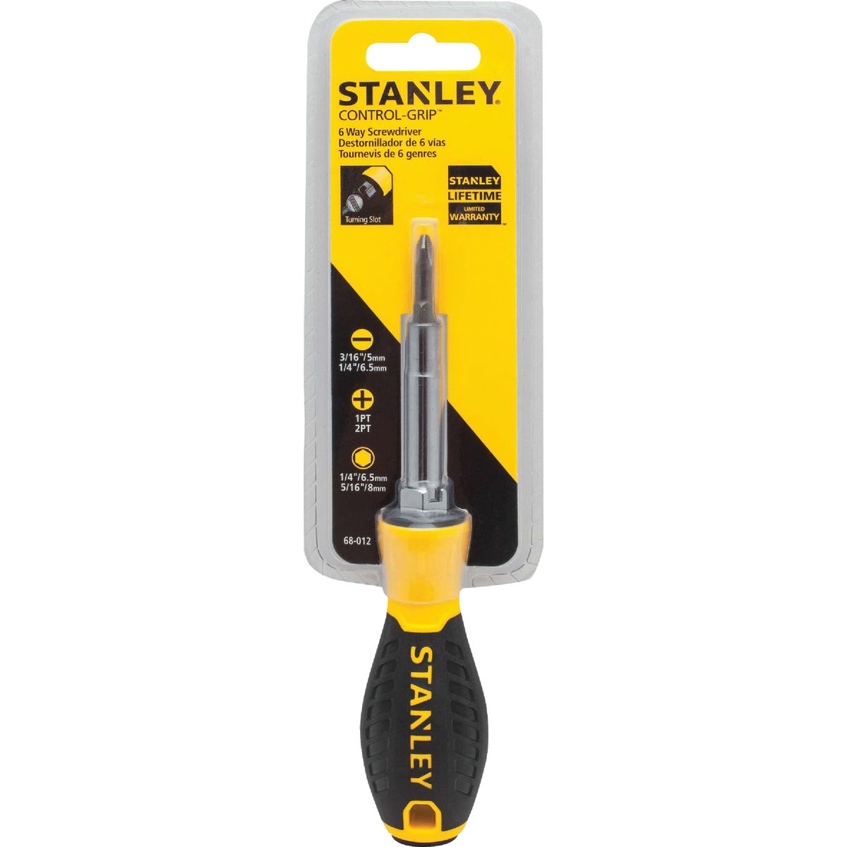 Stanley 6-in-1 Multi-Bit Screwdriver