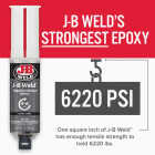 J-B Weld 0.85 Oz. Original Epoxy, Syringe Image 5