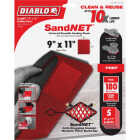 Diablo SandNet 9 In. x 11 In. 180 Grit Fine Reusable Sandpaper (5-Pack) Image 1